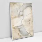 Quadro Decorativo Abstrato Mármore Luxo em tela Canvas