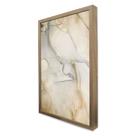 Quadro Decorativo Abstrato Mármore Sofisticado em Moldura Caixa Quadro Decorativo Abstrato Mármore Sofisticado em Moldura Caixa