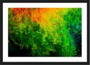 Quadro Decorativo Abstrato Verde Moderno Salas Decoração