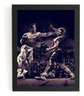 Quadro Decorativo Academias Boxe Luta Muhammad Ali Arte Quadro Decorativo Academias Boxe Luta Muhammad Ali Arte