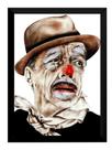 Quadro Decorativo Adoniran Barbosa Palhaço Triste Samba Raiz