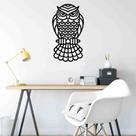 Quadro Decorativo Adorno Coruja 3mm Vazado - Mdf