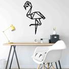 Quadro Decorativo Adorno Garça 3mm Vazado - Mdf