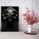 Quadro Decorativo Africana Gold