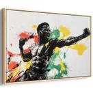 Quadro decorativo Africano Força e Cores da Resistência - Art Canvas