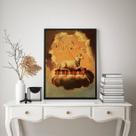 Quadro Decorativo AgnusDei 33x24cm