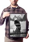 Quadro Decorativo Aguia Arte Mensageira Divina