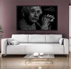 Quadro Decorativo Albert Einstein Com Moldura Salas Decorações