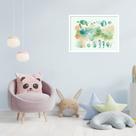 Quadro Decorativo Animais Marinhos - 50x70cm Quadro Decorativo Animais Marinhos - 50x70cm