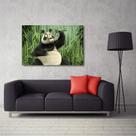 Quadro decorativo Animais Panda Humor Tela em Tecido