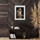 Quadro Decorativo Anjo Criança - 60x48cm