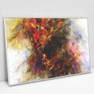 Quadro Decorativo Aquarela Mista em tela Canvas