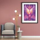 Quadro Decorativo Arcanjo Metatron - 60x48cm Quadro Decorativo Arcanjo Metatron - 60x48cm