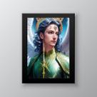 Quadro Decorativo Arcanjo Rafael 45x34cm
