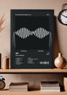 Quadro Decorativo Arctic Monkeys AM (Cover) Com Vidro Tamanho:21cm x 30cm (A4)