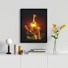 Quadro Decorativo Arquétipo Chave Mágica 24x18cm