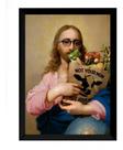 Quadro Decorativo Arte Jesus Vegano Santo Vegetariano