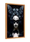 Quadro decorativo - arte mulher gótica borboleta
