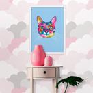 Quadro Decorativo Artpop Cat