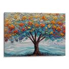 Quadro decorativo Árvore da Vida em Espirais de Luz - Art Canvas