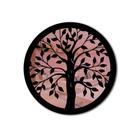 Quadro Decorativo Árvore da Vida Rose Espelhado em MDF Quadro Decorativo Árvore da Vida Rose Espelhado em MDF
