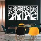 Quadro Decorativo Árvore Galhos 6mm Vazado - Mdf