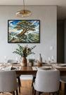 Quadro decorativo Árvore mística emoldurado Quadro decorativo Árvore mística emoldurado
