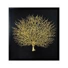 Quadro Decorativo Arvore Seca Rica em Detalhes Moldura Preta