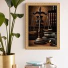 Quadro Decorativo Balança Direito 45x34cm