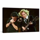 Quadro Decorativo - Banda AC DC - Rock - Tela em Tecido