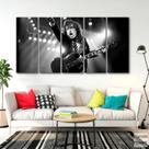 Quadro Decorativo - Banda ACDC Tela em Tecido