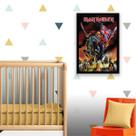 Quadro Decorativo Banda Iron Maiden Eddie 45x34cm Quadro Decorativo Banda Iron Maiden Eddie 45x34cm