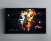 Quadro Decorativo Banda PinK Floyd Bar Rock Tela Canvas Premium Salas