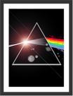 Quadro Decorativo Banda Pink Floyd Rock Quartos Salas Decorações Com Moldura