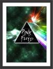 Quadro Decorativo Banda Pink Floyd Rock Quartos Salas Decorações Com Moldura