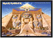 Quadro Decorativo Bandas Iron Maiden Com Moldura Salas e Quartos G01