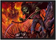 Quadro Decorativo Bandas Iron Maiden Eddies Com Moldura Salas e Quartos G10