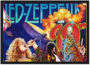 Quadro Decorativo Bandas Led Zeppelin Com Moldura Salas e Quartos G05 Quadro Decorativo Bandas Led Zeppelin Com Moldura Salas e Quartos G05