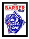 Quadro Decorativo Barbearia Arte Barbe Shop