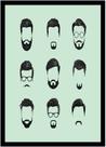 Quadro Decorativo Barbearia Barber Shop Cabeleireiro Com Moldura RC000