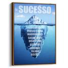 Quadro decorativo Bastidores do Sucesso - Art Canvas