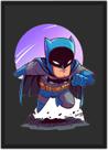 Quadro Decorativo Batman Cômico Geek Séries Filmes Cinema Decorações Com Moldura