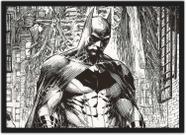 Quadro Decorativo Batman Heróis Geek Decorações Com Moldura G03