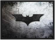 Quadro Decorativo Batman Heróis Geek Decorações Com Moldura G06