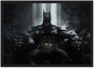 Quadro Decorativo Batman Heróis Geek Decorações Com Moldura G09