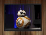 Quadro Decorativo Bb8 Star Wars Decorações Com Moldura