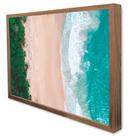 Quadro Decorativo Beira Mar em Moldura Caixa