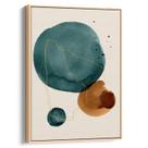 Quadro decorativo Boho Interligação de Formas e Tons Abstratos - Art Canvas