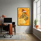 Quadro Decorativo Boiadeiro Umbanda - 70x50cm