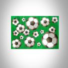 Quadro Decorativo Bola De Futebol 30x30cm Quadro Decorativo Bola De Futebol 30x30cm